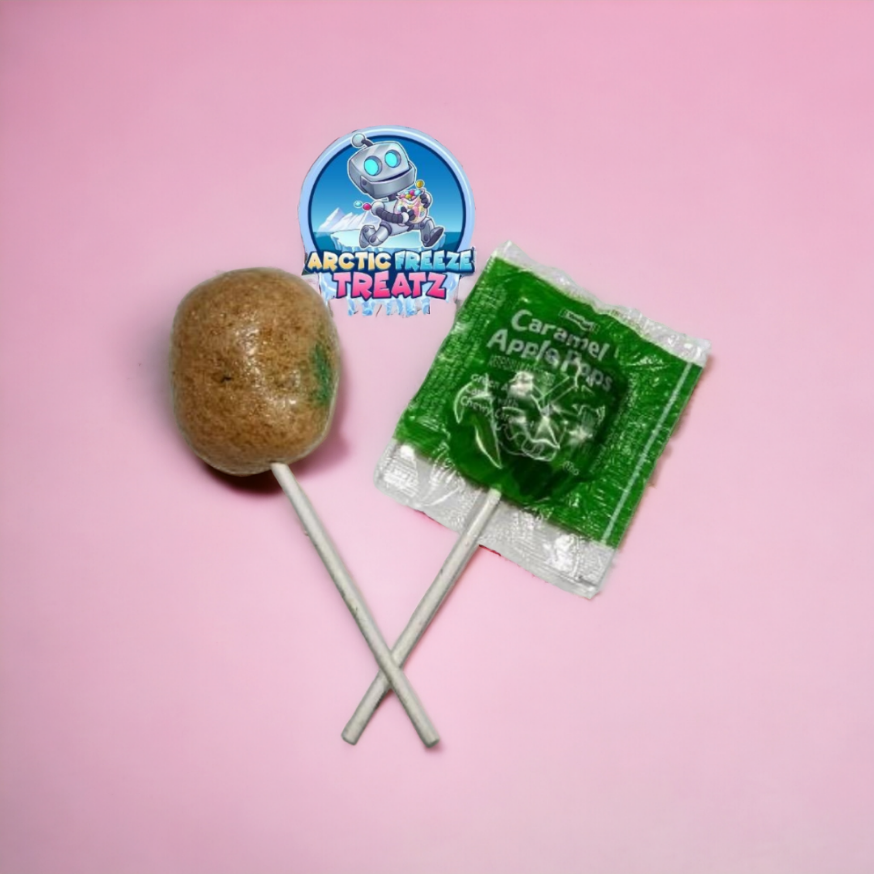 Freeze Dried Carmel Apple Pops