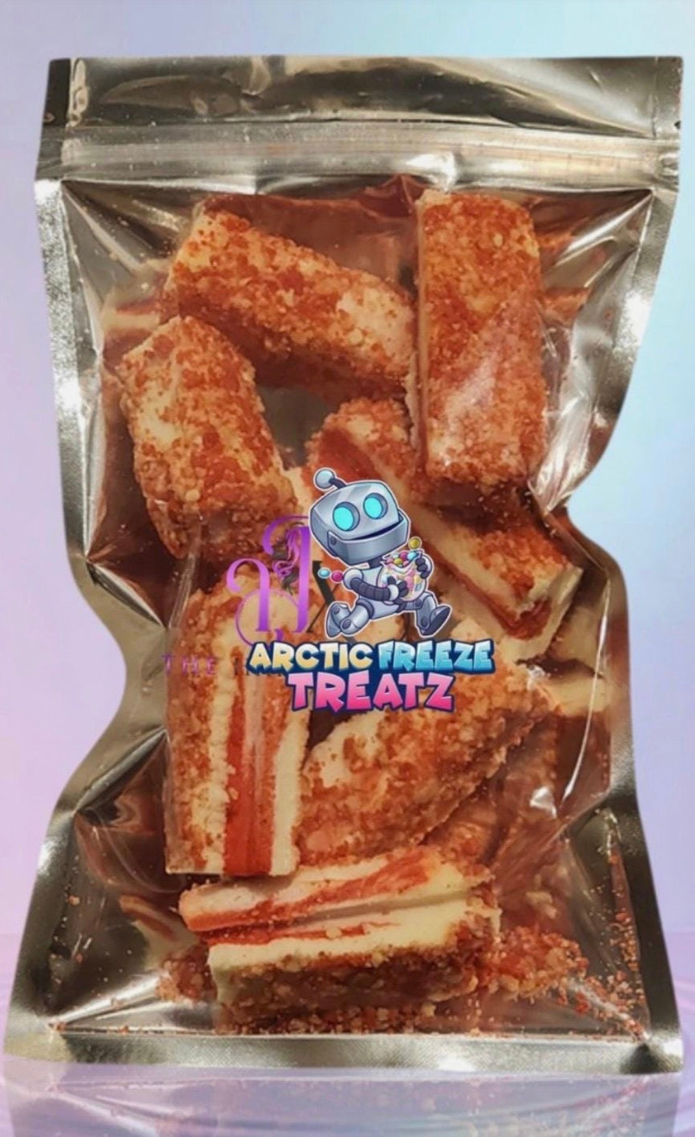 Freeze Dried Ice Cream Bar Bites Strawberry Shortcake Small Bag