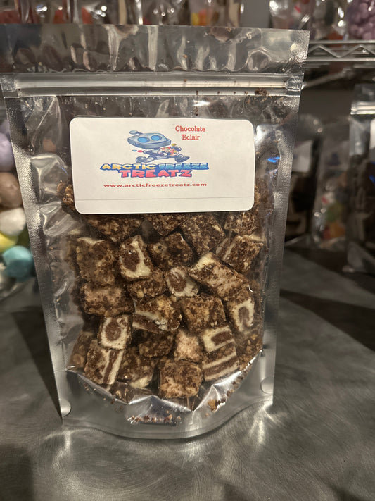 Freeze Dried Chocolate Eclair Ice Cream Bar Large Bag